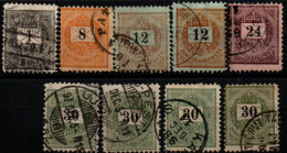 HONGRIE 1888-98 O DENT 11.5 - Usati