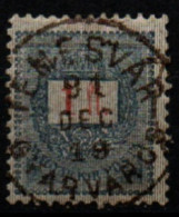 HONGRIE 1888-98 O DENT 12x11.5 - Usati