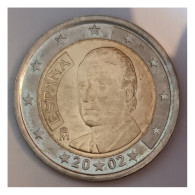 ESPAGNE - 2 EURO 2002 - JUAN CARLOS - FDC - España