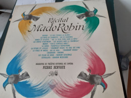 DISQUE VINYL 33 T DU RECITAL MADO ROBIN - ORCHESTRE DU THEATRE NATIONAL DE L'OPERA - PIERRE DERVAUX - Classica