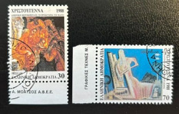 GREECE, 1988 , CHRISTMAS,, USED - Used Stamps