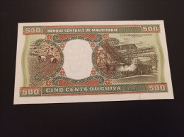 Billete De Mauritania De 500 Ouguiya, Año 1996, UNC - Mauritania