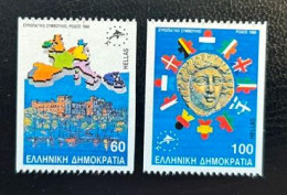 GREECE, 1988 , EUROPEAN COUNCIL-RHODES, MNH - Unused Stamps