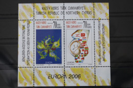 Türkisch-Zypern Block 25 Mit 642-643 Postfrisch Europa Integration #WK920 - Used Stamps