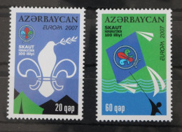 Aserbaidschan 679-680 Postfrisch Europa Pfadfinder #WK978 - Azerbaiján