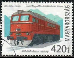 Ungary, 2015, Used, 50th Anniv. Of First M62 Locomotive Entering Service Mi. Nr.5770 - Gebraucht
