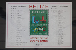 Belize Block 37 Mit 571 Postfrisch #WZ883 - Belice (1973-...)