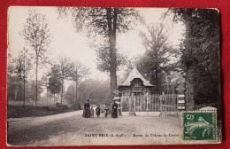 CPA -  Saint-Prix (S.-&-O.) - Entrée Du Château De Courcy - Saint-Prix