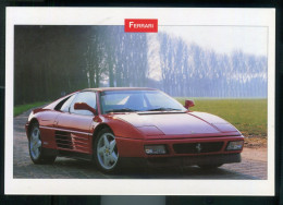 FERRARI TESTAROSSA  CARTOLINA - Collezioni E Lotti