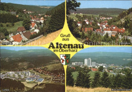 72270726 Altenau Harz Teilansicht Silberhuette Ferienpark Fliegeraufnahme Altena - Altenau