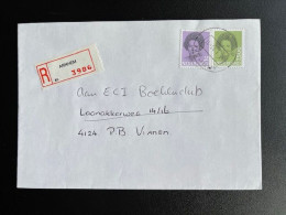 NETHERLANDS 1993 REGISTERED LETTER ARNHEM TO VIANEN 06-01-1993 NEDERLAND AANGETEKEND - Covers & Documents