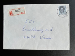 NETHERLANDS 1987 REGISTERED LETTER ARNHEM AMSTERDAMSEWEG TO VIANEN 23-12-1987 NEDERLAND AANGETEKEND - Briefe U. Dokumente