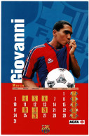 Calendario Marzo 1997. Giovanni Del F.C. Barcelona. Agfa - Autres & Non Classés