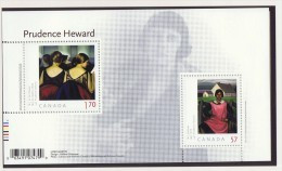 2010  Prudence Heward, Painter Souvenir Sheet Sc 2396  MNH - Nuevos