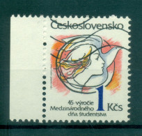 Tchécoslovaquie 1984 - Y & T N. 2607 - Mouvement Des étudiants (Michel N. 2795) - Usados