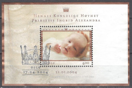 Norwegen Norway 2004. Mi. Block 27, Used O - Blocks & Sheetlets