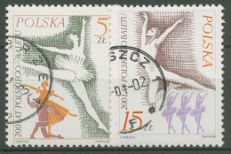 Polen 1985 Staatsballett 3005/06 Gestempelt - Used Stamps