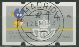 Spanien 1993 ATM Nadeldruck Einzelwert ATM 8.2e Mit Nr. Gestempelt - Usati