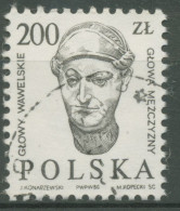 Polen 1986 Wawel-Burg Holzschnitzereien Köpfe 3058 Gestempelt - Used Stamps
