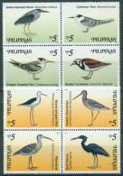 Philippinen 1999 Tiere Zugvögel Schwalbe Reiher 3039/46 ZD Postfrisch - Filipinas