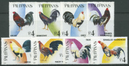 Philippinen 1997 Tiere Kampfhähne 2853/60 Postfrisch - Filippine