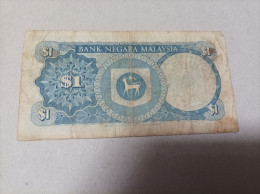 Billete Malasia 1 Ringgit, Año 1972, Serie A - Malaysie