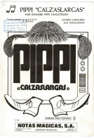 Cancionero Partitura Pippi Calzaslargas Con Cifrado Para Guitarra. Pippi Langstrump - Andere & Zonder Classificatie