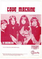 Cancionero Love Machine De The Schocking Blue Con Cifrado Para Guitarra - Altri & Non Classificati