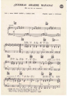 Cancionero ¿Querrás Amarme Mañana? (Will You Love Me Tomorrow?) De Gerry Goffin Y Carole King - Andere & Zonder Classificatie