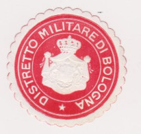 Vignette Militaire Delandre - Distretto Militare Di Bologna - Vignettes Militaires