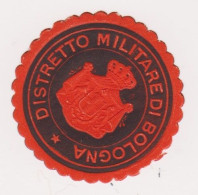 Vignette Militaire Delandre - Distretto Militare Di Bologna - Vignettes Militaires