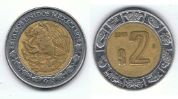 Moneda De México 2 Pesos 2005 - Non Classés