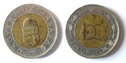 Moneda Hungría 100 Forint 1997 - Sin Clasificación