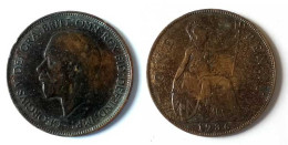 Moneda Inglaterra One Penny 1936 - Unclassified