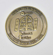 Moneda Conmemorativa Diamond Jubilee Queen Elizabeth II 2012 - Non Classés