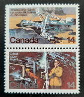 Canada 1978 MNH Sc #766a**   14c Se-tenant Pair Natural Resources - Neufs