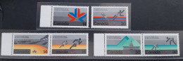 Canada 1978 MNH Sc #757** -762a**  Series Of 6, Commonwealth Games 1978 - Neufs