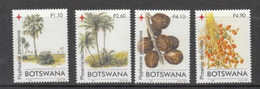 2006 Botswana Christmas Flora Trees Plants Complete Set Of 4 MNH - Botswana (1966-...)