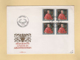 Liechtenstein - 1984 - N°781 - FDC - Karl Rudolf Von Buol Schavenstein - Lettres & Documents
