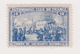 Vignette Militaire - Automobile Club De France - Vignettes Militaires