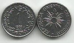 Uruguay 1 Peso 1989. High Grade - Uruguay