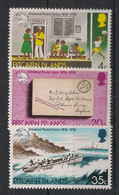 PITCAIRN - 1974 - N°YT. 139 à 141 - UPU - Neuf Luxe ** / MNH / Postfrisch - Pitcairn Islands