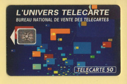 Télécarte 1993 : L'UNIVERS TELECARTE / BNVT / 50 Unités / Numéro 45596 / 05-93 (voir Puce Et Numéro Au Dos) - 1993