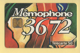 Télécarte 1993 : MEMOPHONE 3672 DUO / 50 Unités / Numéro D36000738 / 09-93 (voir Puce Et Numéro Au Dos) - 1993