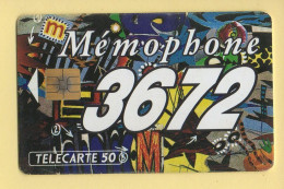 Télécarte 1993 : MEMOPHONE 3672 PATCHWORK / 50 Unités / Numéro A 34017672 / 05-93 (voir Puce Et Numéro Au Dos) - 1993