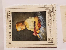 Mädchen Mit Puppe - Used Stamps