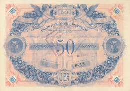 50 F Union économique Roannaise 1929 Type C NEUF - Bons & Nécessité