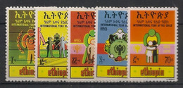 ETHIOPIA - 1979 - N°YT. 936 à 940 - Année De L'enfant - Neuf Luxe ** / MNH / Postfrisch - Etiopia