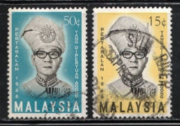 MALAYSIA Scott # 33-4 Used - Malaysia (1964-...)