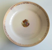 Antiguo Plato Llano De Porcelana China Opaca De La Ibero Tanagra De Santander - Altri & Non Classificati